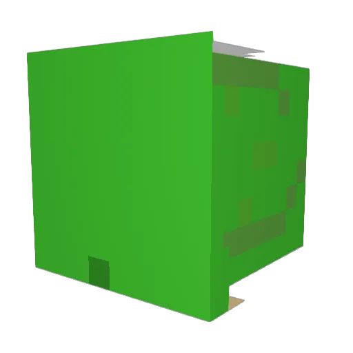 battermatt Minecraft avatar head, 3D render