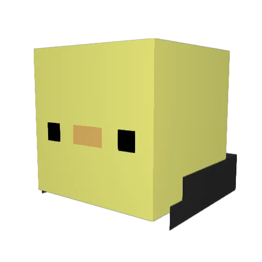 battierduck450 Minecraft avatar head, 3D render