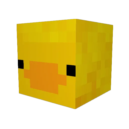 battlerock2 Minecraft avatar head, 3D render