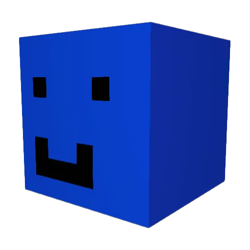 battlerxpl Minecraft avatar head, 3D render