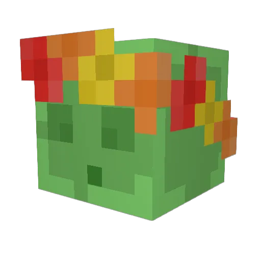 batty1353 Minecraft avatar head, 3D render