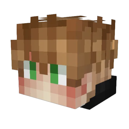 batuTheFinest Minecraft avatar head, 3D render