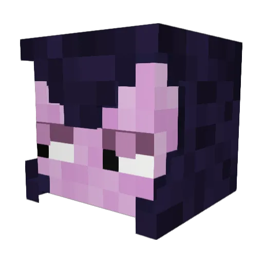 batznratz Minecraft avatar head, 3D render