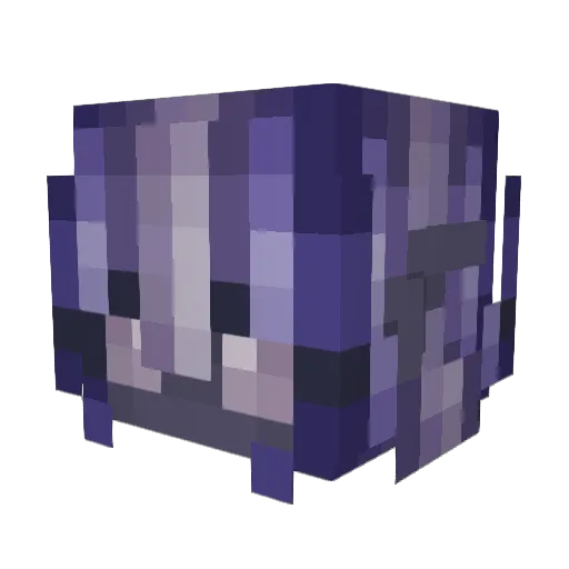 batzyy1 Minecraft avatar head, 3D render