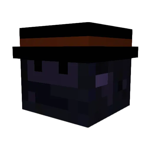 baumalfix Minecraft avatar head, 3D render