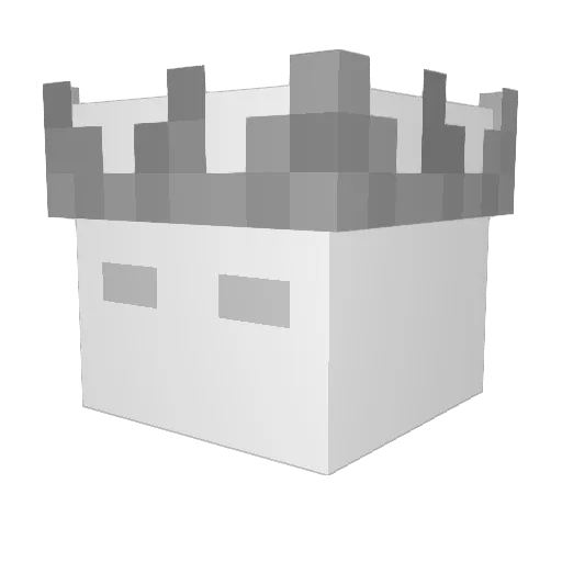 bauty_29 Minecraft avatar head, 3D render