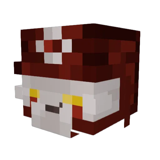 bavi13 Minecraft avatar head, 3D render