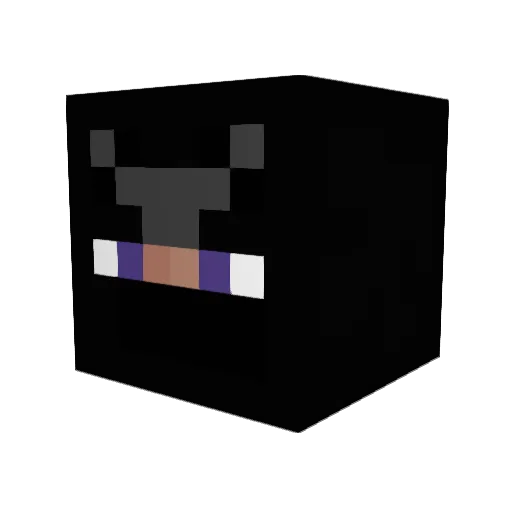 bawbmaggit Minecraft avatar head, 3D render