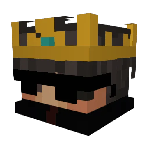 bax1904 Minecraft avatar head, 3D render