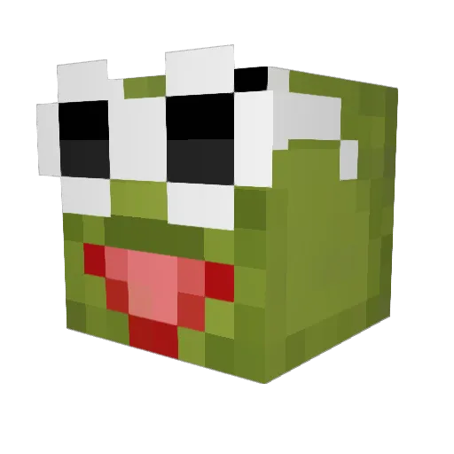 baxinga12 Minecraft avatar head, 3D render