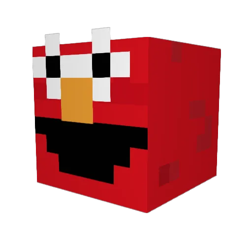 baxter770 Minecraft avatar head, 3D render