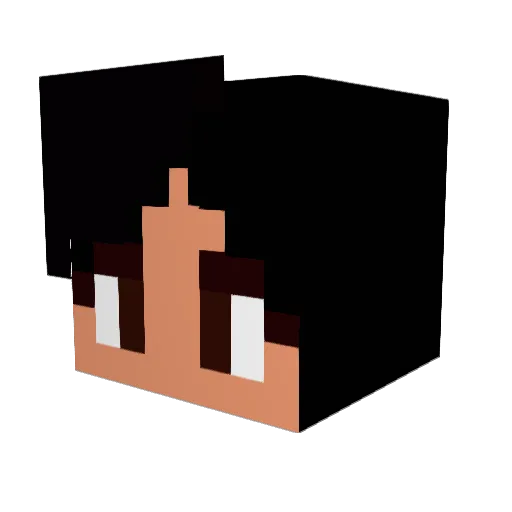 bay_tea Minecraft avatar head, 3D render