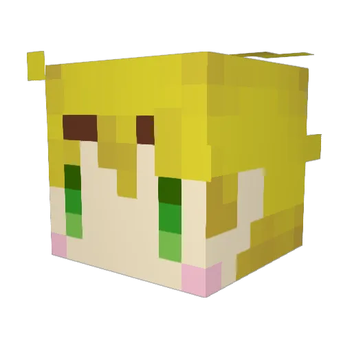 bayashi1011 Minecraft avatar head, 3D render