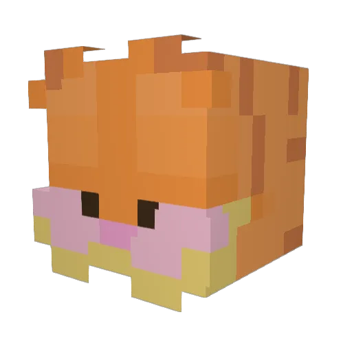 bayleaf2 Minecraft avatar head, 3D render
