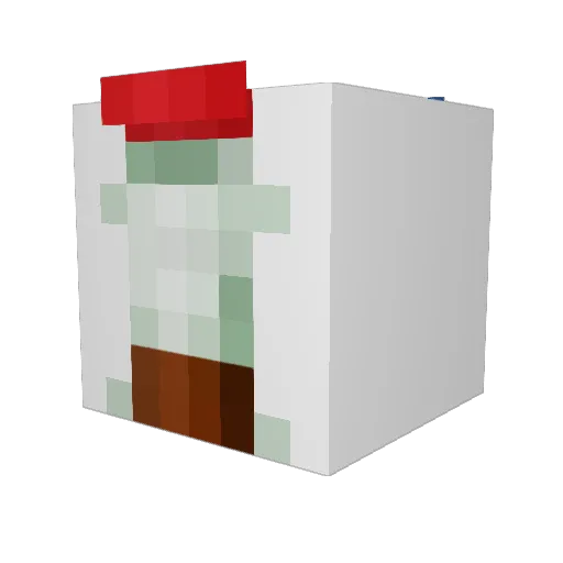 baynA000 Minecraft avatar head, 3D render