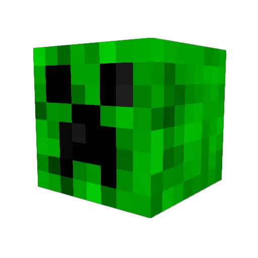 bazik42 Minecraft avatar head, 3D render