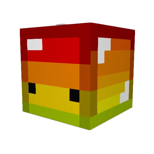 bazinga3002 Minecraft avatar head, 3D render