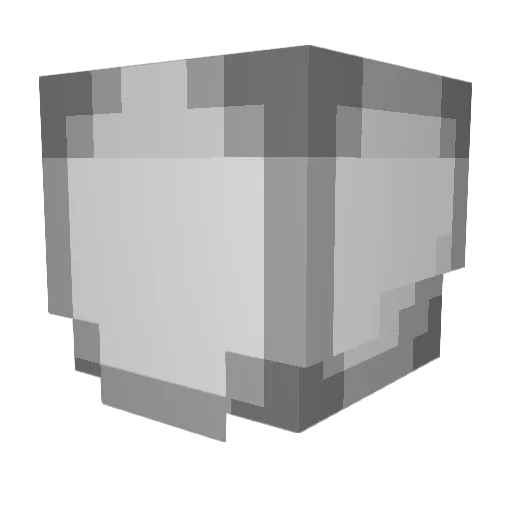 bazzi76 Minecraft avatar head, 3D render