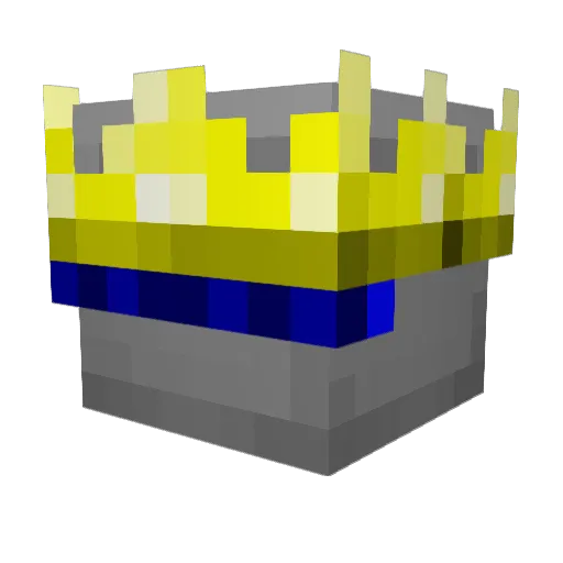 bb2325 Minecraft avatar head, 3D render