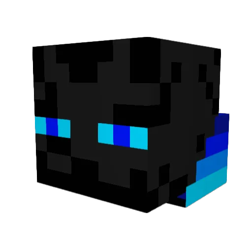 bb321555 Minecraft avatar head, 3D render