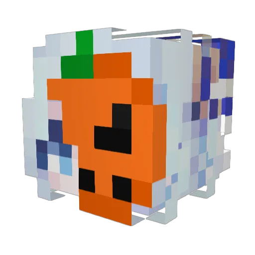 bbPablihno Minecraft avatar head, 3D render
