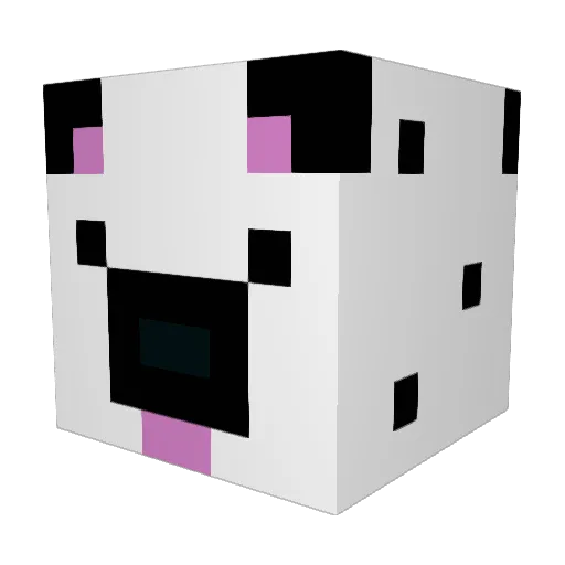 bb_rad Minecraft avatar head, 3D render