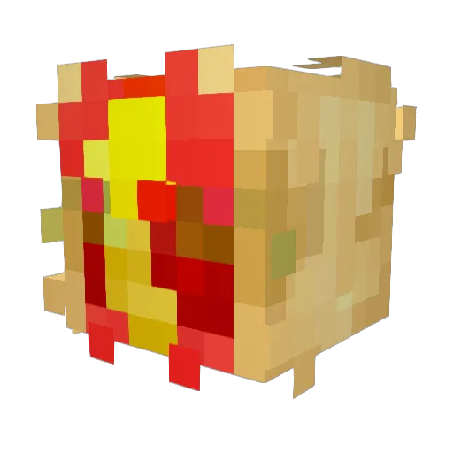 bbachh Minecraft avatar head, 3D render