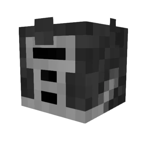 bballryan10 Minecraft avatar head, 3D render