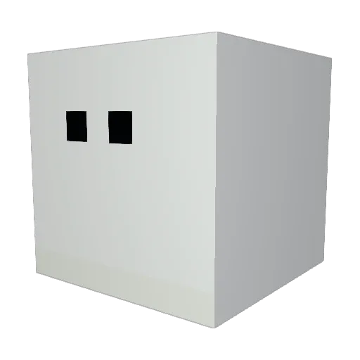bbbarsam Minecraft avatar head, 3D render
