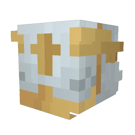 bbben Minecraft avatar head, 3D render