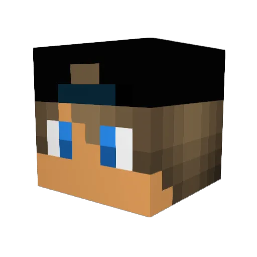 bbbradley98 Minecraft avatar head, 3D render