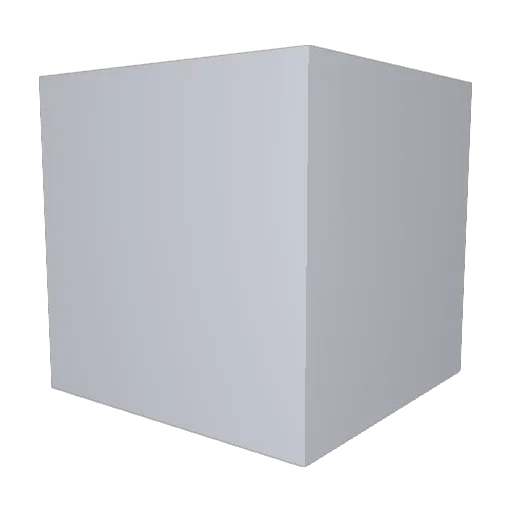 bbc1_2_3 Minecraft avatar head, 3D render