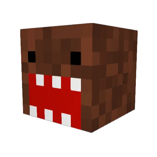 bbillsman Minecraft avatar head, 3D render