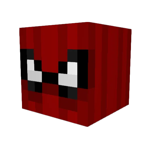 bbking5 Minecraft avatar head, 3D render