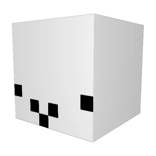 bboddogg2 Minecraft avatar head, 3D render