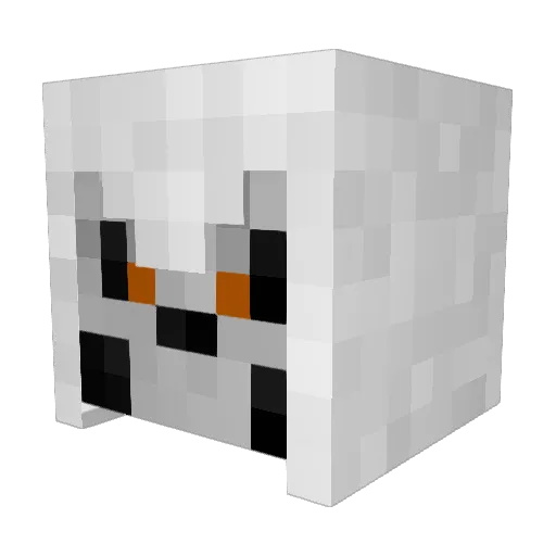 bbq11 Minecraft avatar head, 3D render