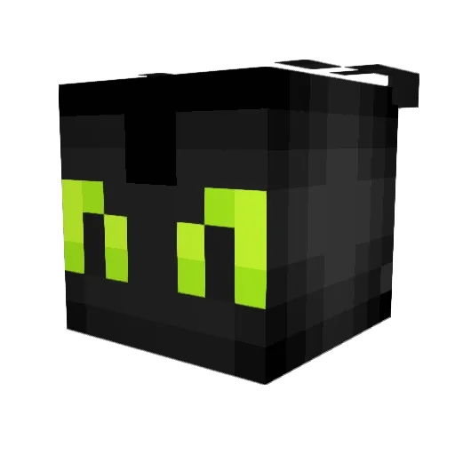 bbrruno Minecraft avatar head, 3D render