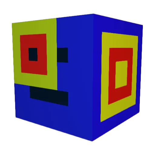 bby_bear Minecraft avatar head, 3D render
