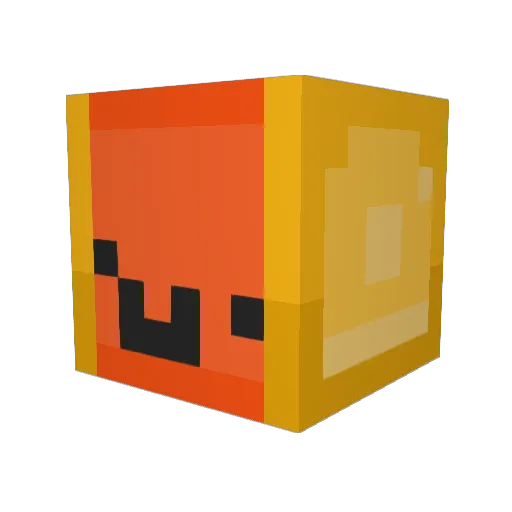 bbyduckies Minecraft avatar head, 3D render