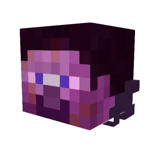 bc1shot Minecraft avatar head, 3D render