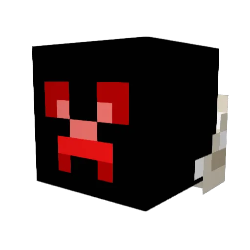 bc5duckie Minecraft avatar head, 3D render