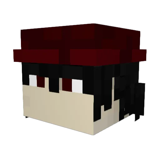 Minecraft-Avatar von bcnuok: Kopf als 3D-Render