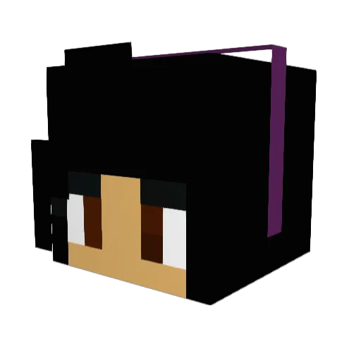 bcowner Minecraft avatar head, 3D render