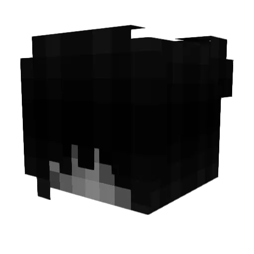 bcstian Minecraft avatar head, 3D render
