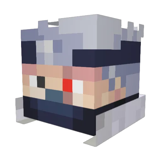 bculby23 Minecraft avatar head, 3D render