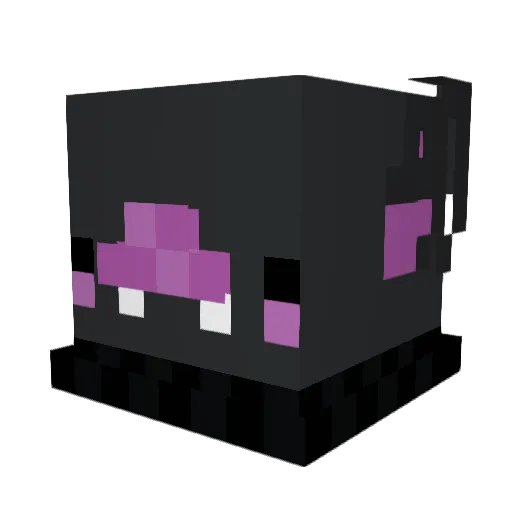 bd_candle Minecraft avatar head, 3D render