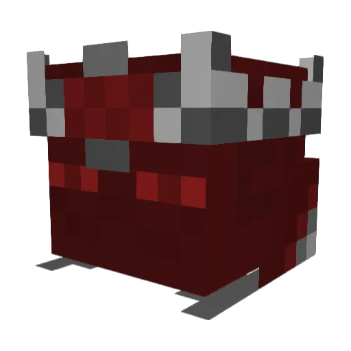 bdenzler Minecraft avatar head, 3D render