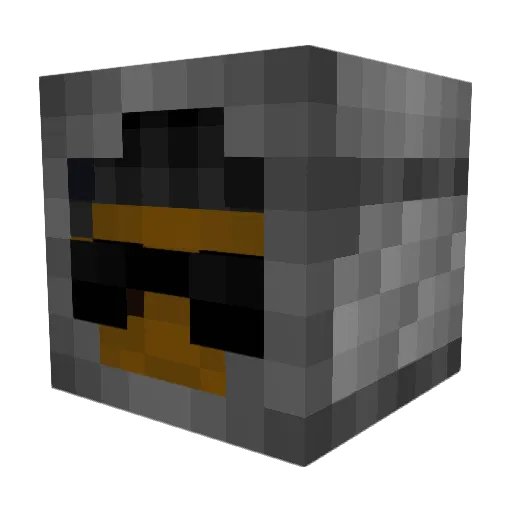 bdmack23 Minecraft avatar head, 3D render