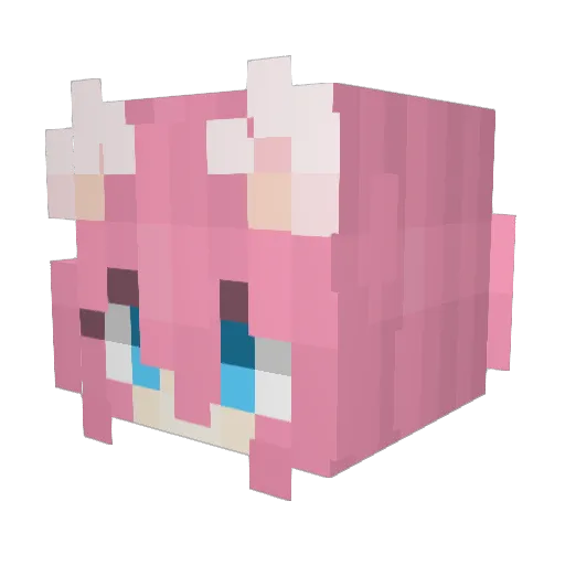 bdwfbhexli74 Minecraft avatar head, 3D render