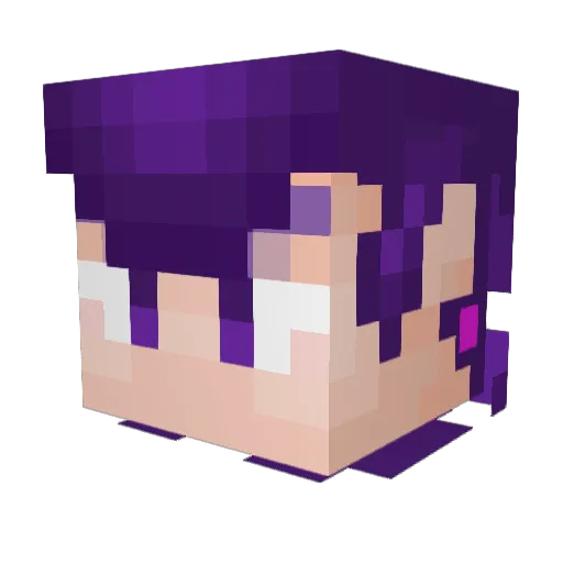 be116 Minecraft avatar head, 3D render